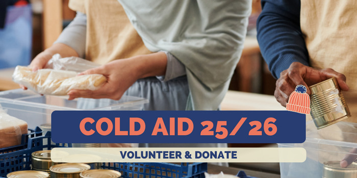cold aid 2025/26 Volunteer & donate