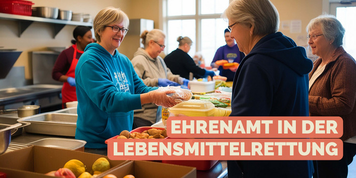 Titelbild Ehrenamt in der Lebensmittelrettung