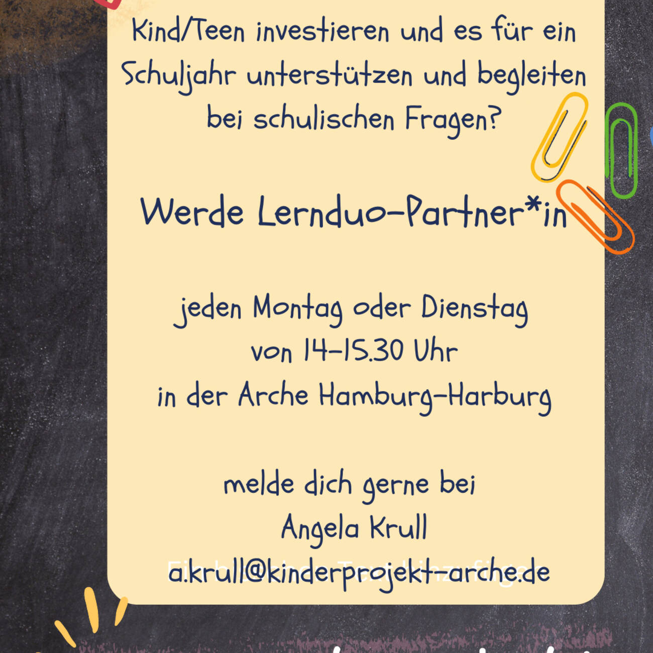 Lernduo Partner in