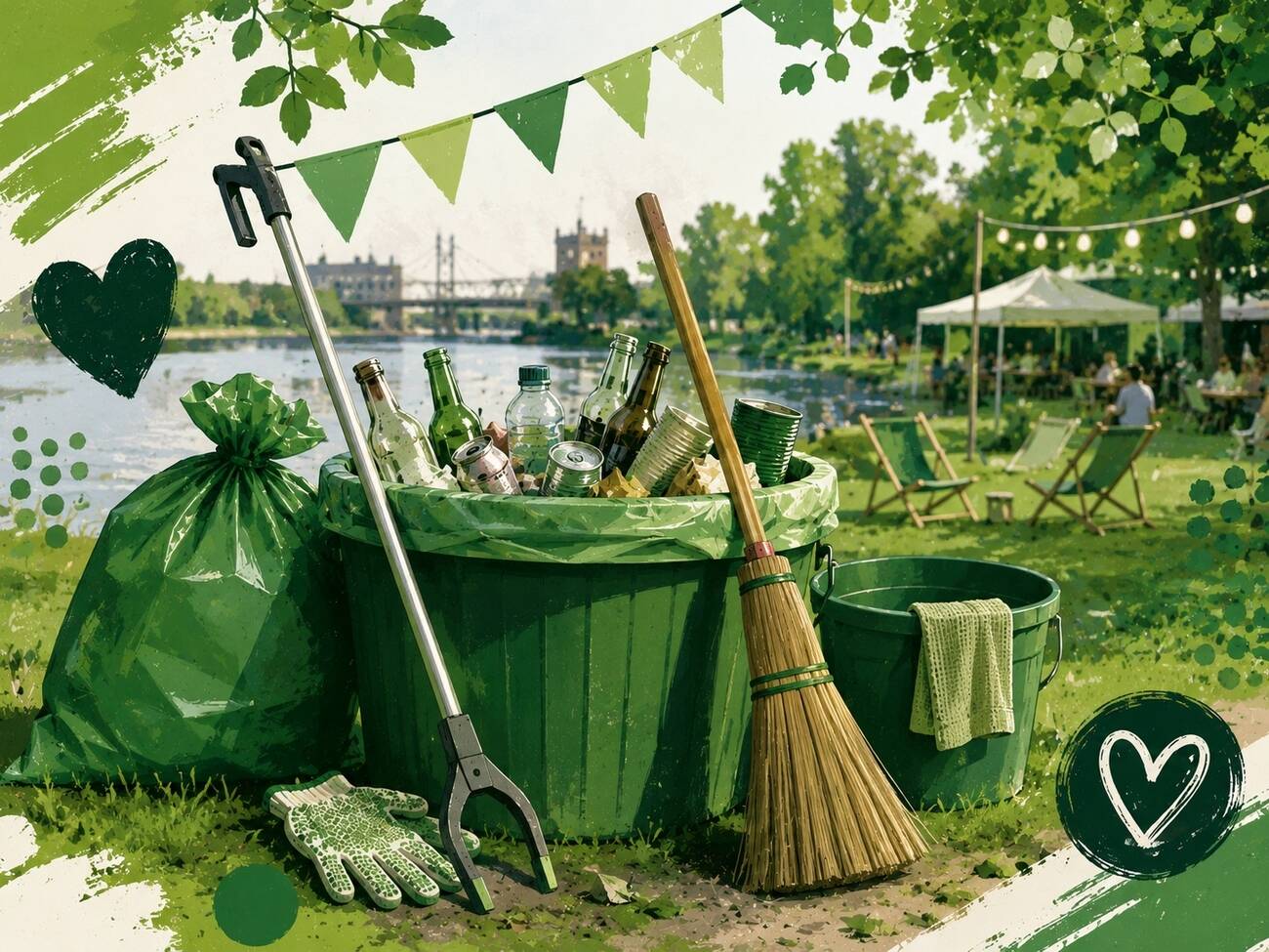 Festival Cleanliness Grounds