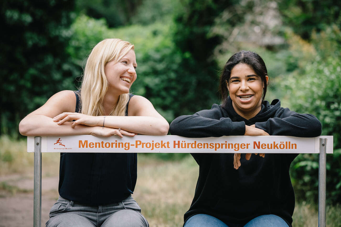 Mentoring für Schüler innen bei Huerdenspringer Berlin