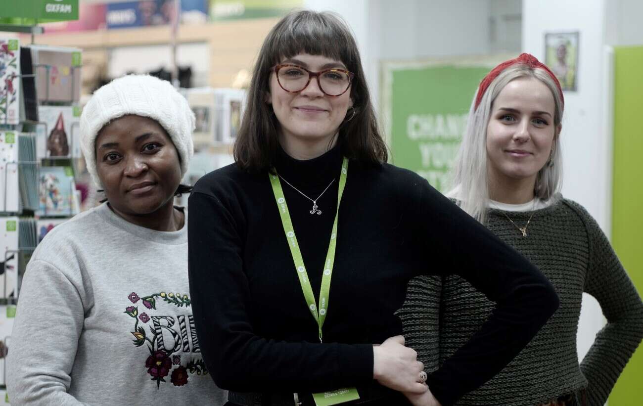 Getting involved at the Oxfam Buchshop Frankfurt