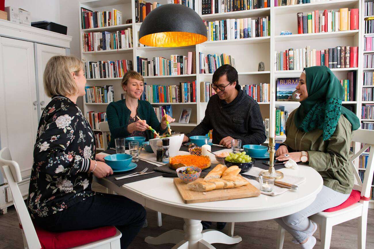 Werde Gastgeber in eines Welcome Dinners in Hamburg