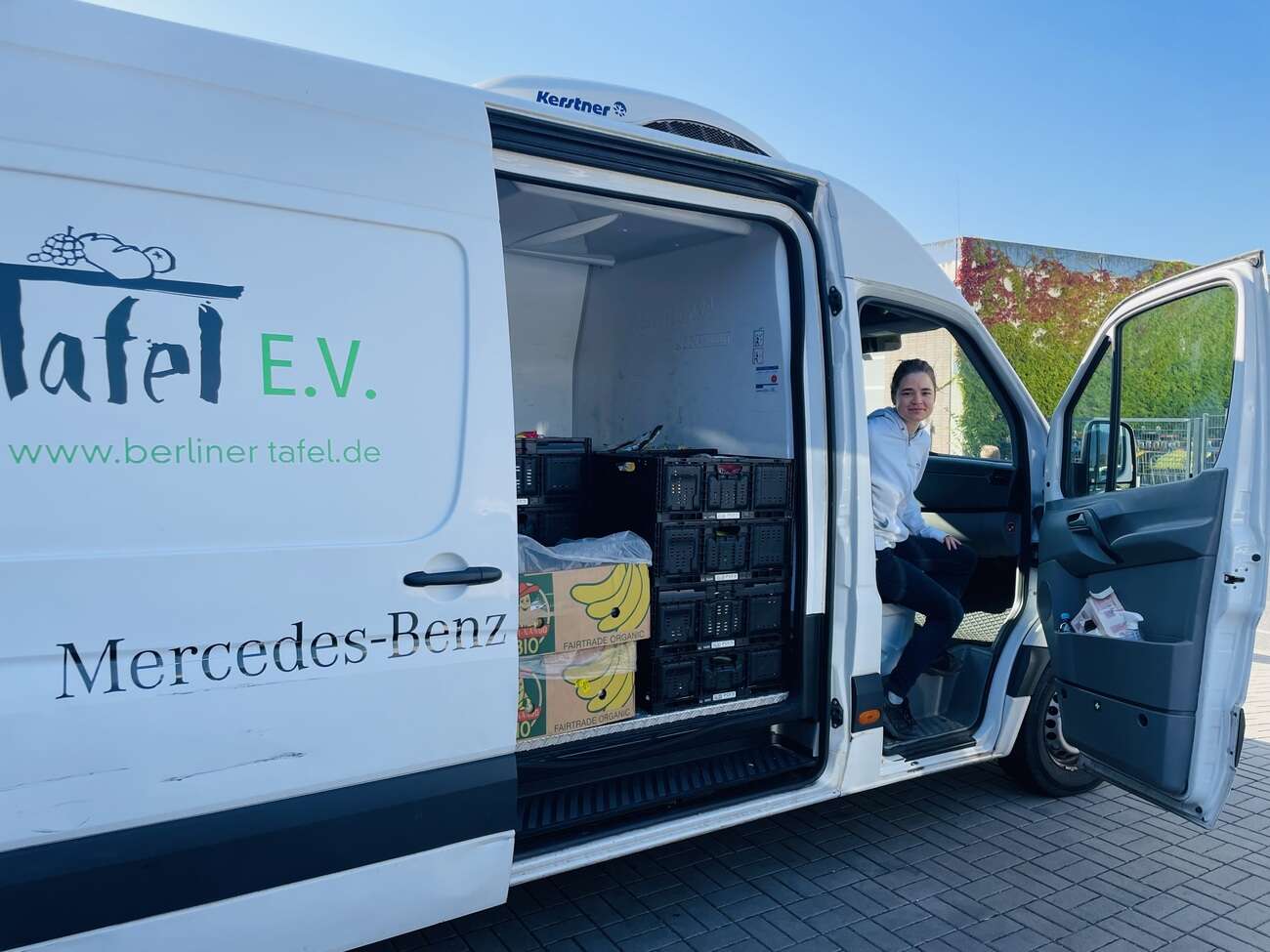 As a passenger in food rescue for the Berliner Tafel